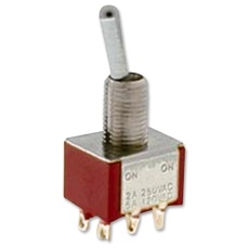 【100DP1T1B1M1QEH】TOGGLE SWITCH  DPDT  5A  120VAC  28VDC