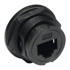 【RJS-5EPFFP-LC7002】SEALED CONNECTOR  RJ45  RCPT  8P  PANEL