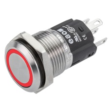 【82-4151.2114】PB SWITCH  ILLUM  SPDT  5A  250VAC  RED