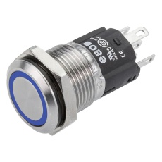 【82-4151.2124】PB SWITCH  ILLUM  SPDT  5A  250VAC  BLUE
