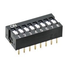 【A6E-4101-N】DIP SWITCH  4POS  SPST  FLAT