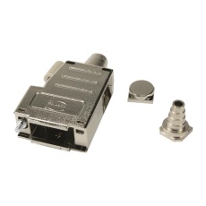 【09670090435】D SUB BACKSHELL  75/180DEG  SIZE DE