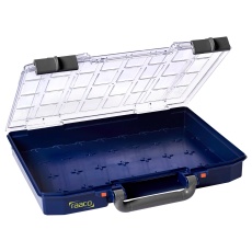 【142830】STORAGE BOX  278 X 57 X 337 MM  BLUE