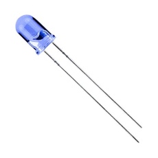 【LTH5MM12VFR4600】LED  5MM  BLUE  4.5CD  625NM