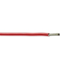 【83009 002100】HOOK-UP WIRE  18AWG  RED  30.5M