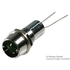 【L65DG24L】PANEL INDICATOR  8MM  GREEN  24VDC