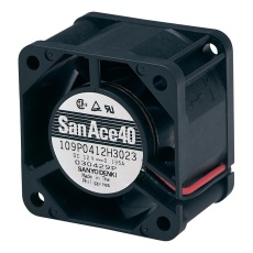【109P0424J3023】AXIAL FAN 40MM 24VDC 16.2CFM 44DBA