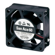 【109P0612S701】AXIAL FAN 60MM 12VDC 17CFM 36DBA