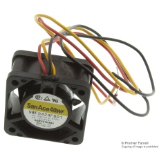【9WF0424H6D01】AXIAL FAN  40MM  24VDC  9.2CFM  42DBA