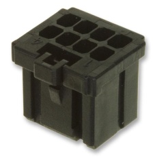 【1-1827864-4】RCPT HOUSING  8POS  GF POLYESTER  BLACK