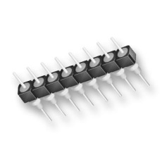【BBL-116-T-F】BOARD STACKER  HDR  16POS  1ROW  2.54MM