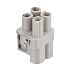 【09120033151】HEAVY DUTY INSERT  RCPT  3+PE  10MM2