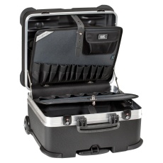 【ROCK TURTLE PTS】TOOL CASE TROLLEY  470 X 390 X 320MM  PE