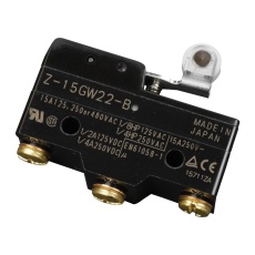 【Z-15GW22-B】MICRO SW  ROLLER LEVER  SPDT  15A  250V