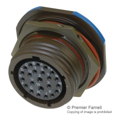 【D38999/24WC35SN】CIRCULAR CONNECTOR  RCPT  13-35  JAM NUT