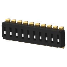 【EDS10SNRNTU04Q】DIP SWITCH 10POS SPST SLIDE SMD