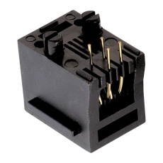 【615004144021】MODULAR CONN JACK 4P4C 1PORT TH