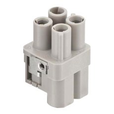【09120033151】HEAVY DUTY INSERT  RCPT  3+PE  10MM2
