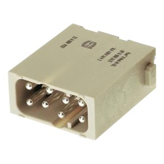 【09140082634】HEAVY DUTY MODULE  PLUG  8POS  1.5MM2