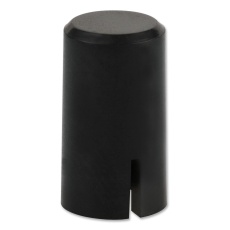 【1RBLK】CAP  ROUND  BLACK  PUSHBUTTON SWITCH