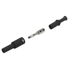 【CT2989-0】4MM BANANA PLUG  36A  BLACK