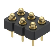 【823-22-006-10-000101】CONNECTOR  HEADER  6POS  2ROW  2.54MM