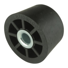 【729】RECESSED BUMPER  RUBBER  ROUND  BLACK
