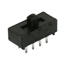【L101011MS02Q】SLIDE SWITCH  SPST  4A  125V  THT