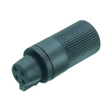 【09-9764-00-04】CIRCULAR CONNECTOR  RCPT  4POS  CABLE