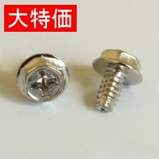 【PB-023A】【在庫処分セール】I/Oブラケット用インチネジ 10個入 シルバー