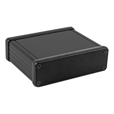 【1455L801BK】SMALL ENCLOSURE  ALUM  BLACK