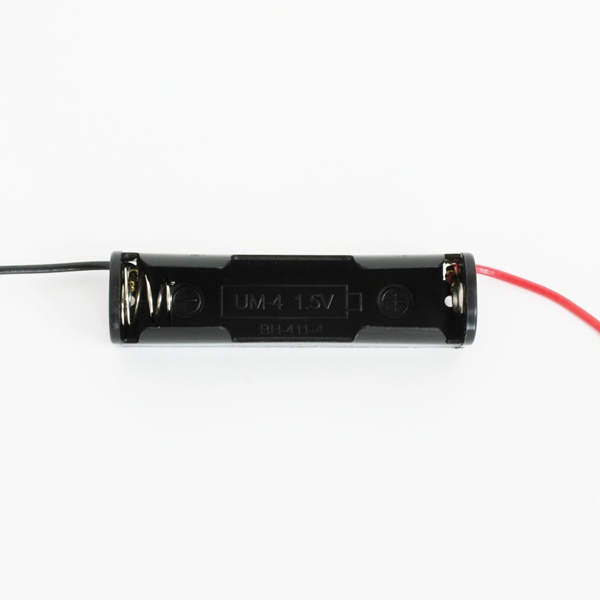 【BH4114A】電池ケース 単4×1本 リード線付き