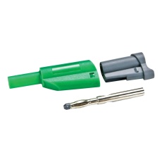 【CT2631-5】BANANA TEST CONNECTOR PLUG 36A 1KV GREEN 95AC5316