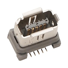 【IX80G-A-10P】MODULAR CONN  JACK  10P10C  1 PORT  SMT
