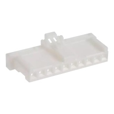 【DF1E-10S-2.5C】RCPT HOUSING 10POS 2.5MM PA WHITE