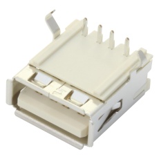 【67643-3910】USB CONN  2.0 TYPE A  RCPT  4POS  TH