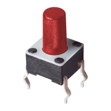 【1-1825910-5】TACTILE SWITCH  SPST  0.05A  24VDC  THT