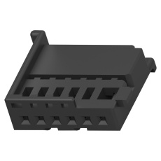 【1-969489-1】AUTOMOTIVE CONN HOUSING  RCPT  6POS