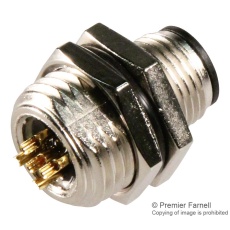 【1838893-3】SENSOR CONNECTOR  M12  PLUG  5POS