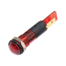 【FL1P-8NJ-1-R2V】LED RED 8MM NUT 2VAC/DC STK ｣ 99AC2636