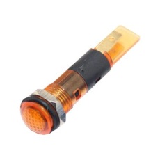 【FL1P-8NJ-1-Y110V】LED YEL 8MM NUT 110VAC/DC STK ｣ 99AC2638