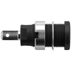 【SEB 7077 NI / SW】CONN  BANANA  JACK  24A  BLK