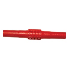 【BU-32601-2】INSULATED BANANA COUPLER  63.5MM  RED