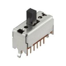 【SSSF040800】SLIDE SWITCH  4PDT  0.1A  30V  THT