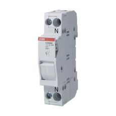 【E91N/32】DIN RAIL FUSE HOLDER  1P+N  32A  600V
