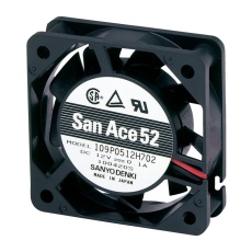 【109P0524A701】AXIAL FAN  52MM  0.375M3/MIN  36DBA  24V