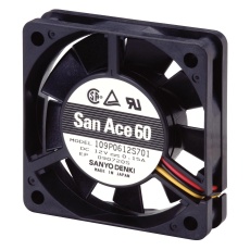 【109P0624H7D01】AXIAL FAN  60MM  0.4M3/MIN  32DBA  24V