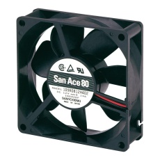 【109R0824S401】AXIAL FAN  80MM  1.2M3/MIN  34DBA  24V