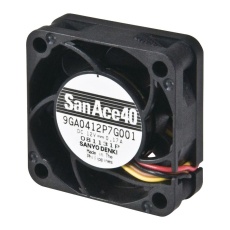 【9GA0412G7002】AXIAL FAN  40MM  0.36M3/MIN  42DBA  12V