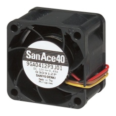 【9GA0412P3G01】AXIAL FAN  40MM  0.61M3/MIN  53DBA  12V